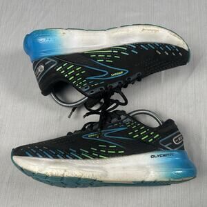 Brooks Glycerin 20 Men’s Size 7.5 Running Shoes Black Gym Sneakers 1103821D006